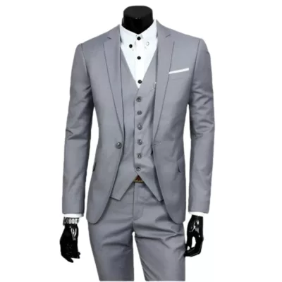 Andrew Grey 3 Piece Suit Slim Fit
