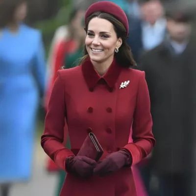 Duchess Red Wool Coat