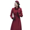Duchess Red Wool Coat
