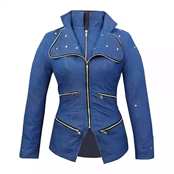 Frost Blue Killer Denim Jacket | Ladies Frost Blue Jacket