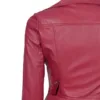 Women Peplum Leather Jacket