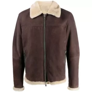Jacket With Sherpa Collar