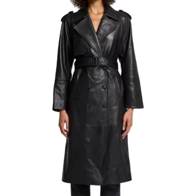 long-double-breasted-leather-coat