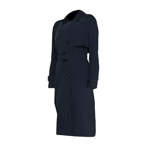 Navy Blue Long Coat