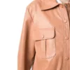 Olympiah Cuir Leather Jacket