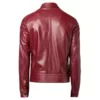 Varsity Jacket Plain Red