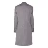 Womens Long Gray Coat Double Breasted
