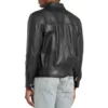 Bomber Leather Jacket For Mens