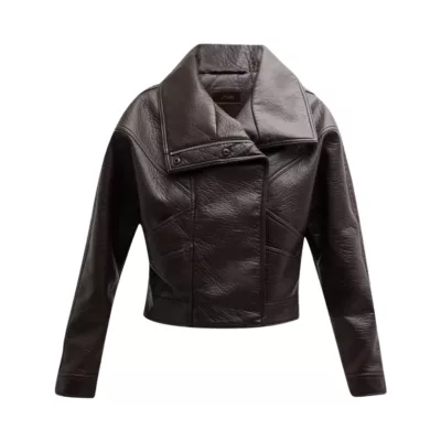 Black Genuine Leather Jacket Women