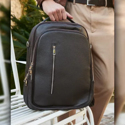 Leather Backpack