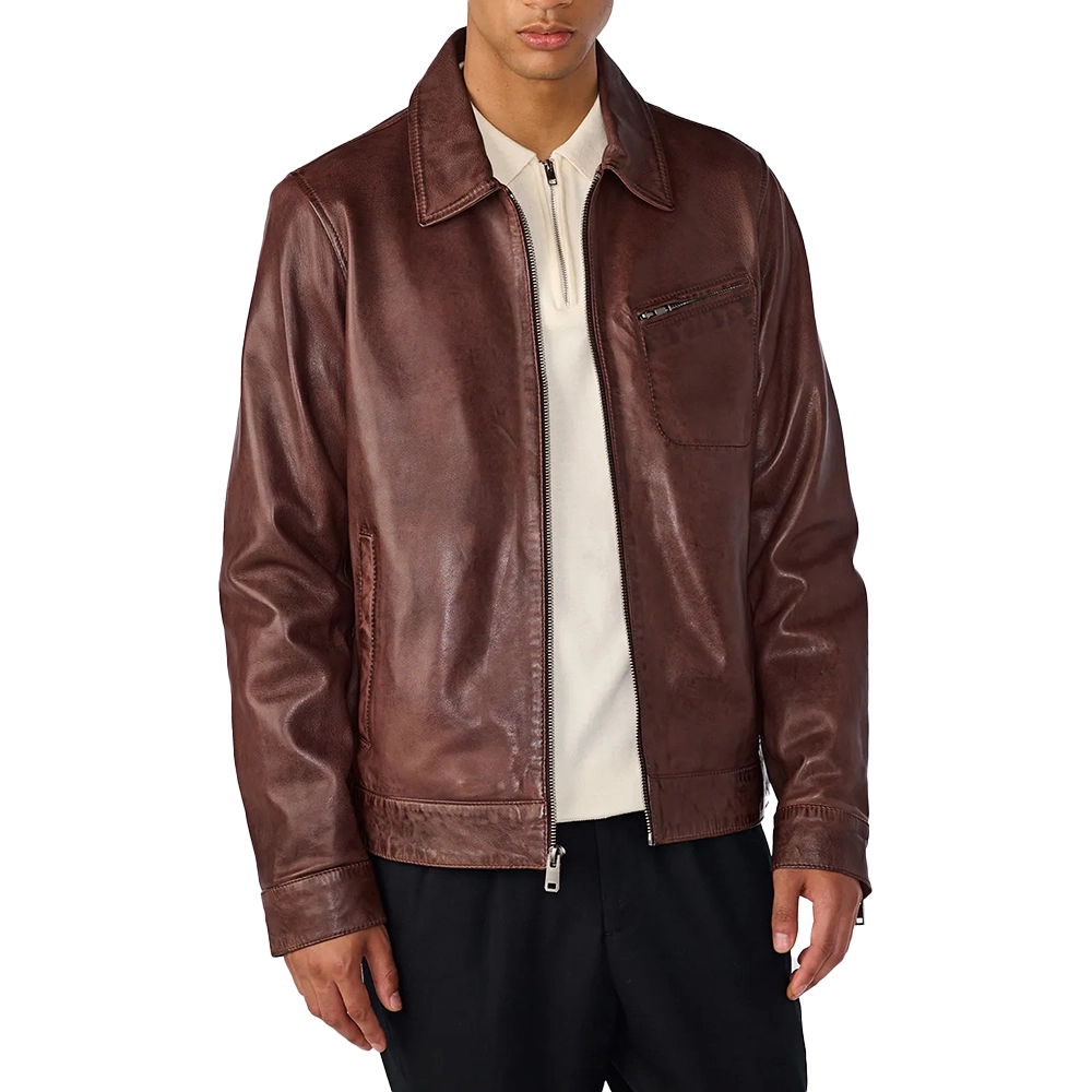 Brown Leather Jacket