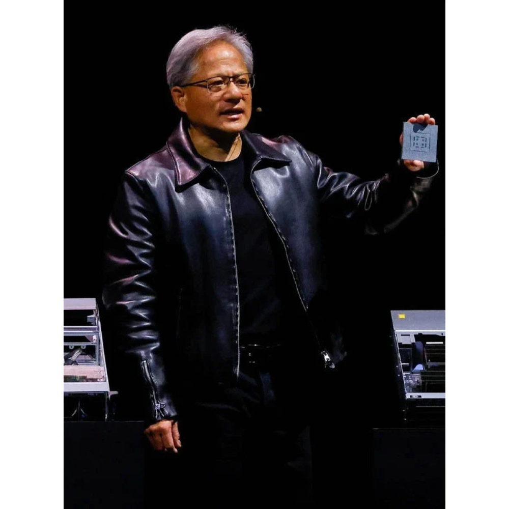 NVIDIA CEO Jensen Huang Leather Jacket - USA Leather Jackets