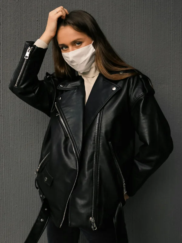 womens leather jacket