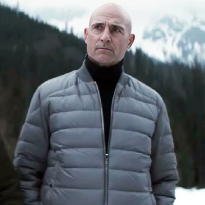Mark Strong Nine Perfect Strangers Puffer Jacket