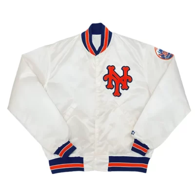 1980s NY Mets White Jacket