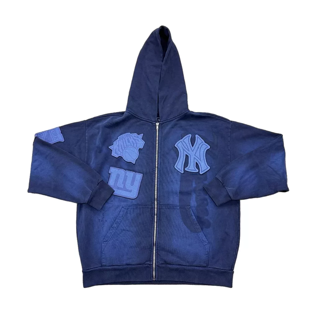 Travis Scott Fanatics Fest Blue Hoodie | Free Shipping