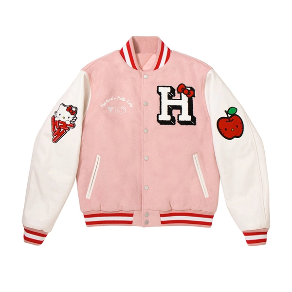Hello Kitty Varsity Jacket | Hypland X Hello Kitty Jacket