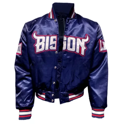 Howard University Bison Bomber Blue Jacket