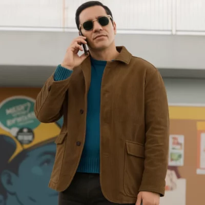 Ramón RodríguezTrent S03 Brown Jacket