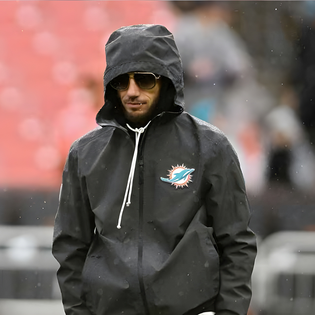 Dolphins 2025 Mike McDaniel Black Hoodie | Free Shipping
