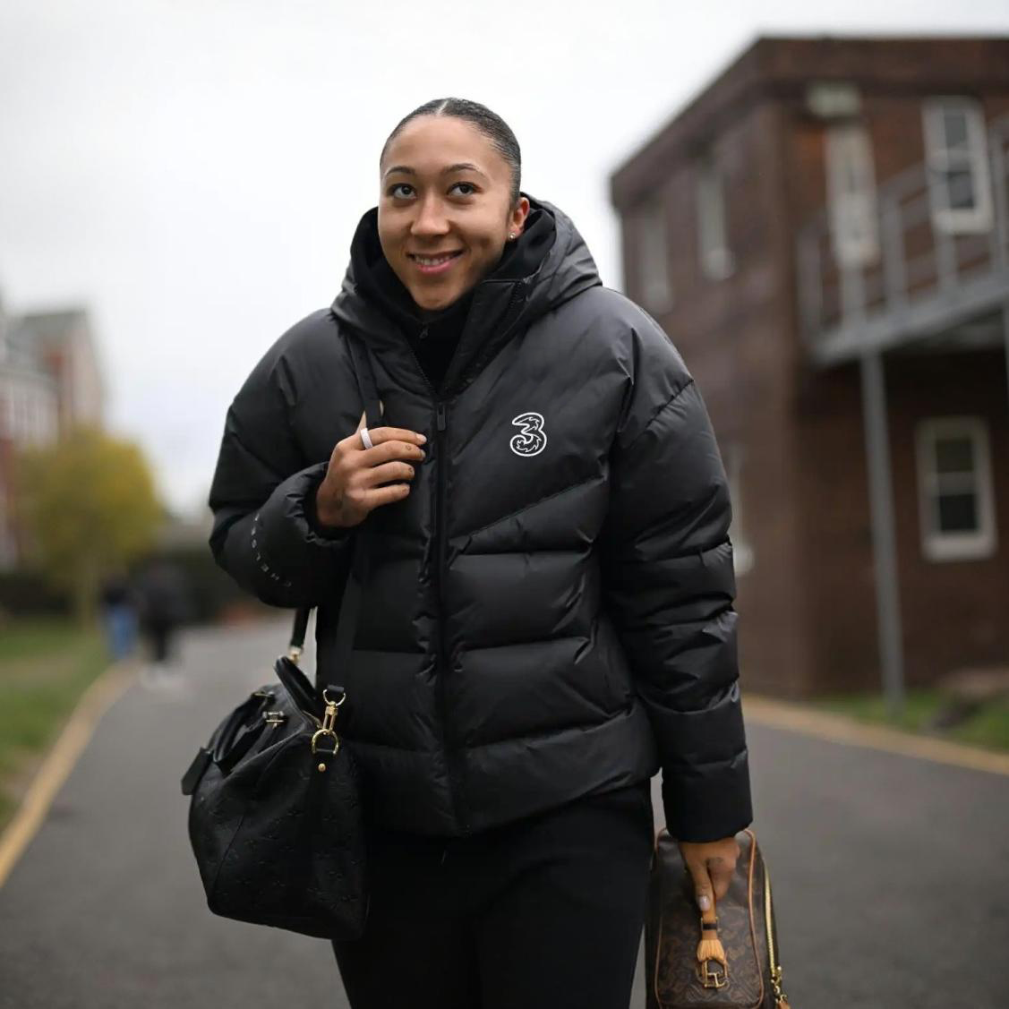 Chelsea FC Women Football League Black Jacket