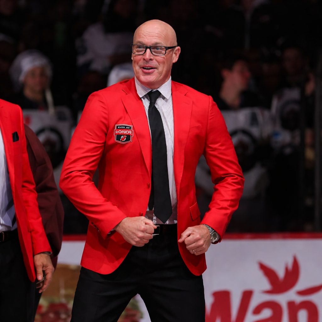 John MacLean Ring of Honor Red Blazer