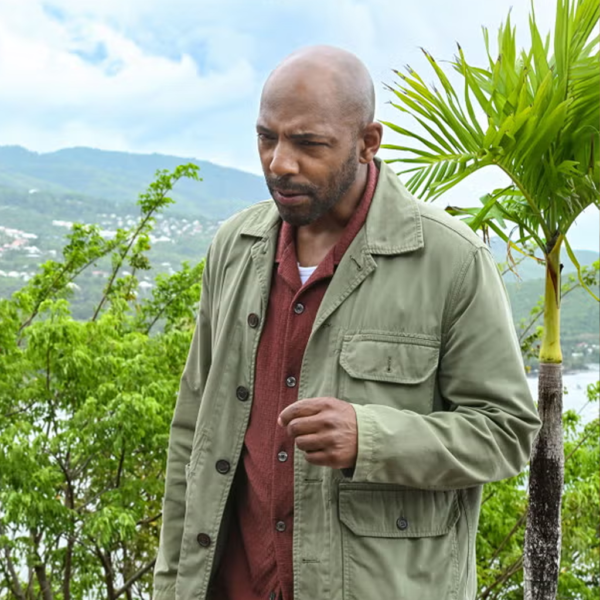 Death in Paradise S15 Don Gilet Green Jacket | Free Shipping