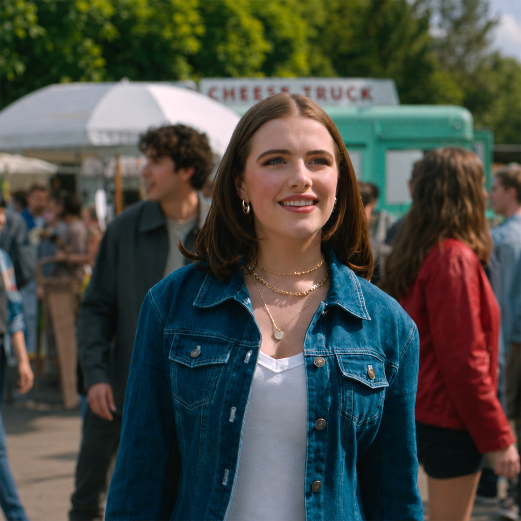 Off Campus Hannah Wells Denim Jacket