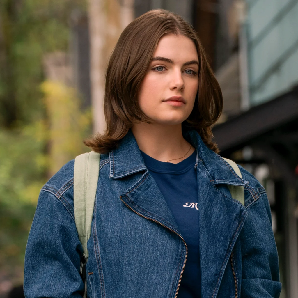 Off Campus S01 Ella Bright Blue Jacket