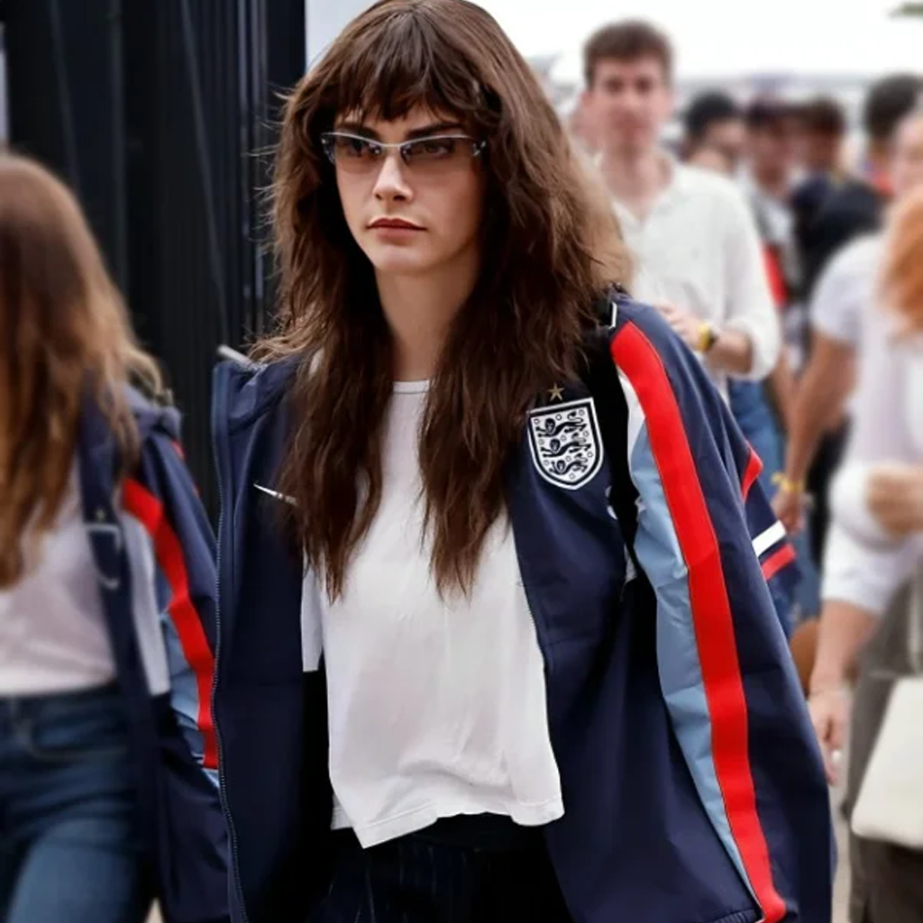 Cara Delevingne Team England 2026 Jacket