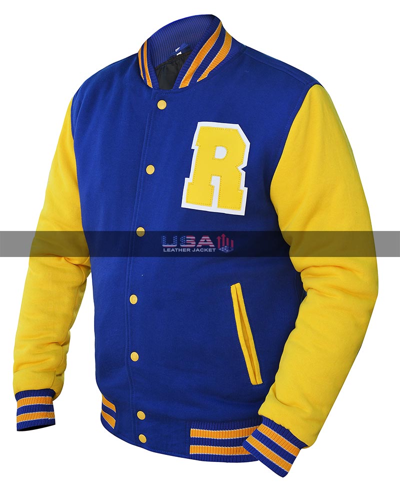 Archie Riverdale Fleece Bomber Jacket Men's 