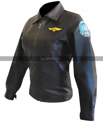 Top Women Pilot Flight Gun Jacket