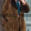 Rocketman Movie Taron Egerton Fux Fur Coat