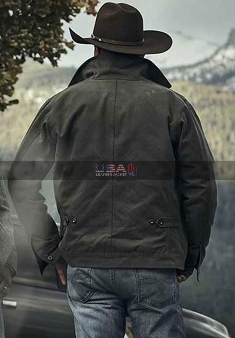 Yellowstone Kevin Costner Grey Jacket