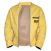 Men's Mark Hamill Star Wars A New Hope Costume Luke Skywalker Yellow Cotton Jacket 
