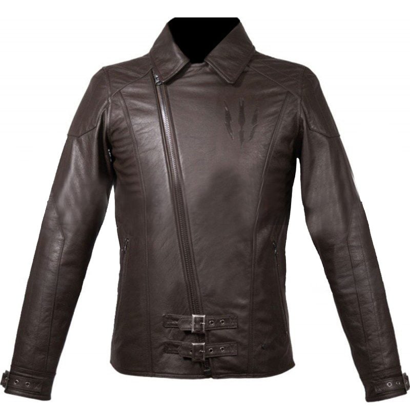Witcher 3 Wild Hunt Geralt Cosplay Costume Biker Leather Jacket