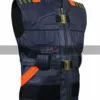 Erik Killmonger Black Panther Armor Style Leather Vest Costume