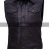 XXX Return of Xander Cage Vin Diesel Black Leather Vest