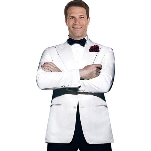 2 Piece James Bond White Tuxedo