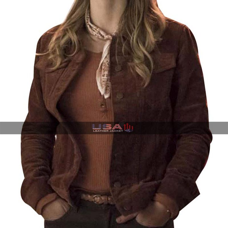 The Flash Melissa Benoist Corduroy Jacket