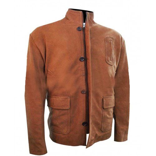 Arrow Stephen Amell Brown Suede Leather Jacket