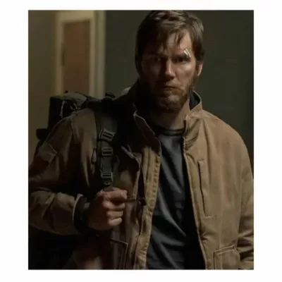 Chris Pratt The Terminal List Brown Jacket