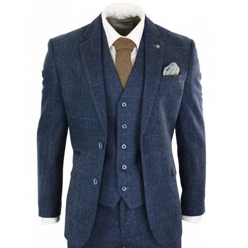Thomas Shelby 3 Piece Peaky Blinder Blue Suit