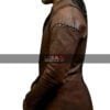 Cursed Devon Terrell Brown Leather Jacket