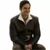 Once Upon a Time Henry Mills Brown Costume Leather Jacket
