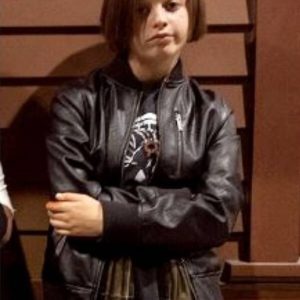 Sofia Rosinsky Paper Girls Leather Jacket