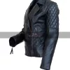 Avril Ramona Lavigne Black Leather Jacket