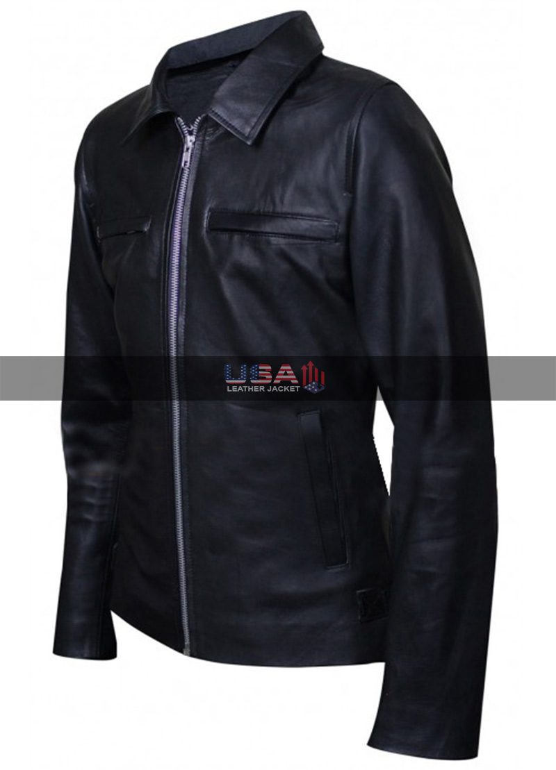 Unisex One For The Road Conifer Leather Jacket