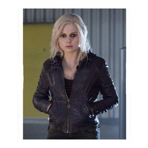 Izombie Olivia Moore Black Leather Jacket