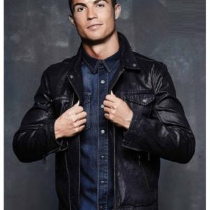 Cristiano Ronaldo Leather Jacket